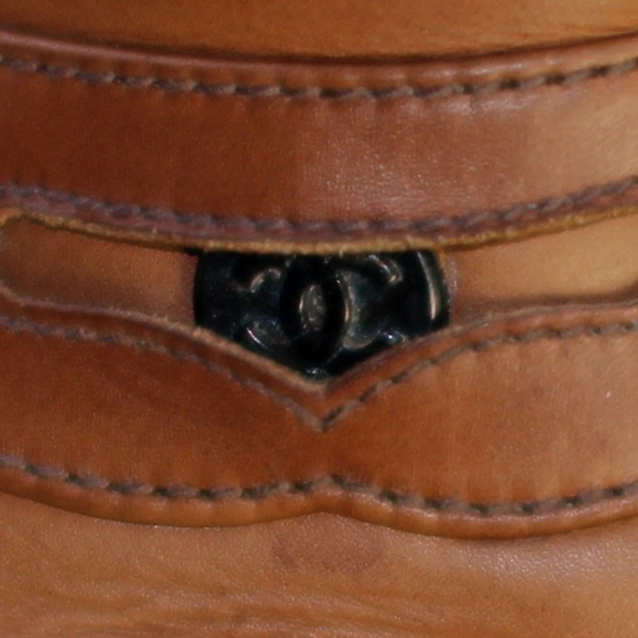 Vintage CHANEL Bulgaro Logo Loafer - Picture 3 of 8